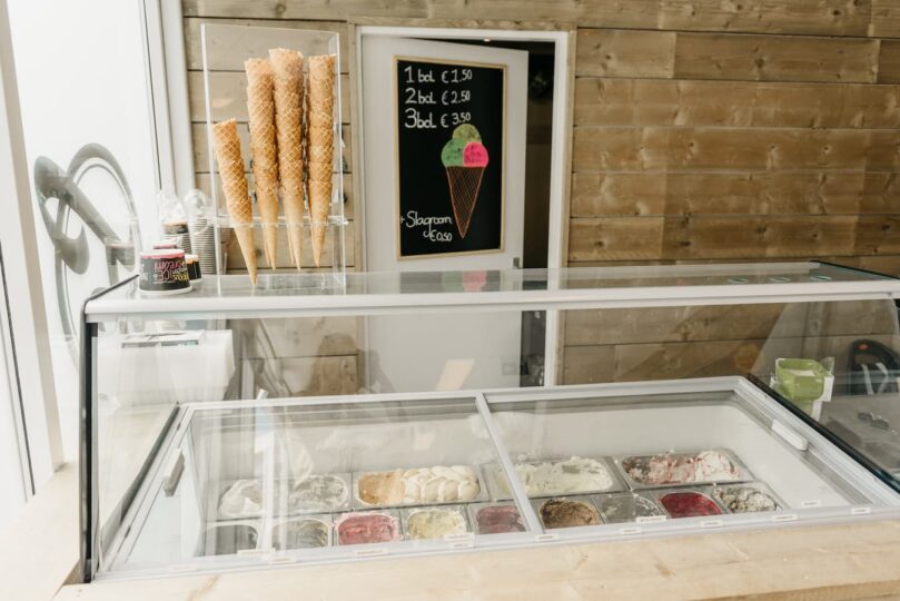 Vakantiepark Breskens Schoneveld ijssalon